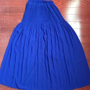 NWOT Chiffon Pleated Skirt